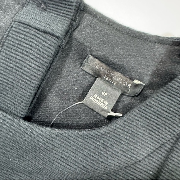 NWOT Ann Taylor Button Back Halter Sheath Dress Black - Picture 7 of 10